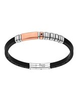 Bracciale Zancan Uomo Hi Teck in Acciaio UHB027 ZANCAN
